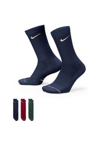 Nike "U NK ED ELVD CRW 3P - 144" f&uuml;r Erwachsene, mit Baumwolle im Obermaterial, formstabil