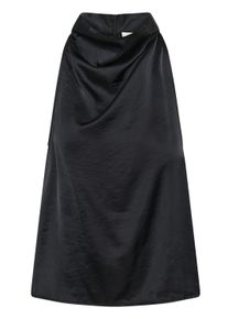 Langarmbluse Soaked in Luxury "Damen Bluse langarm SLVerona", Damen, Gr. XL, schwarz, Obermaterial: 54% Polyester PES. 46% Viskose CV., Blusen Langarmbluse