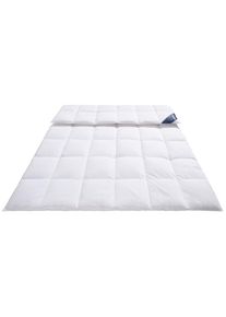 G&auml;nsedaunenbettdecke Otto Keller "Bella, Bettdecken f&uuml;r Sommer oder Winter, Decke, Downpass", wei&szlig;, B:155cm L:220cm, Bezug: 100% Baumwolle. F&uuml;llung: 90% G&auml;nsedaunen, 10% G&auml;nsefeder, Bettdecken, G&auml;nsedaunenbettdecke, Bettdecke 135x200 cm, Hausstauballergiker. GRATIS DAZU: Schlafspray