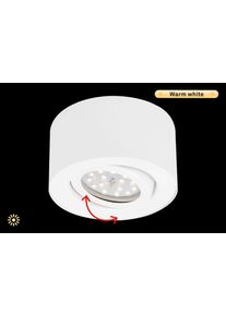 BRILONER LEUCHTEN LED Aufbaustrahler "TUBE", wei&szlig; (wei&szlig;, neutral), Leuchten, LED Aufbaustrahler