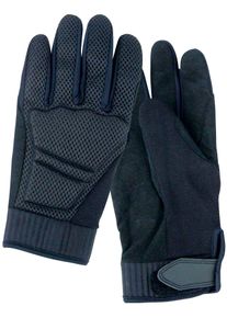 Motorradhandschuhe ROLEFF "RO 51" Gr. XL, schwarz, Handschuhe, XL, Obermaterial: 100% Polyester, Motorradhandschuhe, Klettverschluss