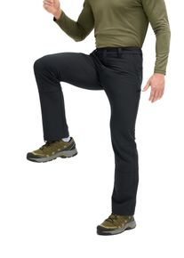 Outdoorhose Maier Sports "HE-HOSE EL. ESSENTIAL FLEX M", Herren, Gr. 64, N-Gr, schwarz, Hosen Outdoorhose, Outdoorhose f&uuml;r Sportmode und Outdoormode, auch in gro&szlig;en Gr&ouml;&szlig;en