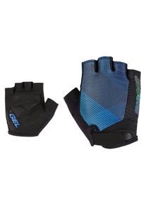 Fahrradhandschuhe Ziener "CHADI-Z JUNIOR", Kinder, Gr. M, schwarz (schwarz.cobalt blau), Materialmix, Handschuhe Fahrradhandschuhe