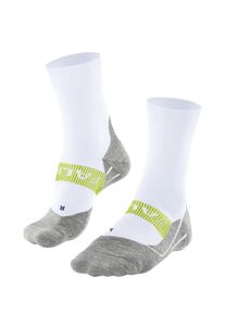 Socken Falke "RU4 Endurance Cool", Herren, Gr. 46-48, wei&szlig; (wei&szlig; (2007)), Obermaterial: 35% Polypropylen PP. 34% Polyamid PA. 29% Polyester PES. 2% Elasthan EL., Socken Socken