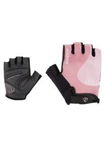 Fahrradhandschuhe Ziener "CLENI-Z", Damen, Gr. 8,5, rosa (malve rose), Materialmix, Handschuhe Fahrradhandschuhe