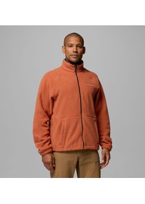 Fleecejacke Columbia "Timber Crest MTR Fleece Full Zip", Herren, Gr. XXL (56/58), orange (teak braun), Obermaterial: 100% Polyester, normal, Jacken Fleecejacke, mit Rei&szlig;verschluss, wasserabweisend, windabweisend, atmungsaktiv