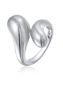Silberring Elli Premium "Ring Wickelring 925 Sterling Silber" Gr. 52, silber, Fingerringe, Damen, 52, Silber 925 (Sterlingsilber), Silberring
