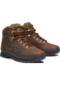 Wanderschuh Timberland "Euro Hiker F/L", Herren, Gr. 46, braun (dunkelbraun), Leder, Schuhe Wanderschuh