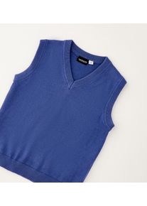 Anzugweste sarabanda "BABY BOY KNITWEAR", Jungen, Gr. 98, blau, Westen Anzugweste