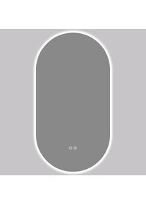 CERANO - K&uacute;peľňov&eacute; LED zrkadlo Luno - 50x100 CER-8050BD79944
