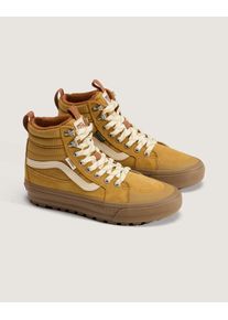 Sneaker Vans "Sk8-Hi Waterproof Insulated MTE", Damen, Gr. 44, braun (gr8, autumn braun), Leder, Schuhe Sneaker, wasserdicht und gef&uuml;ttert