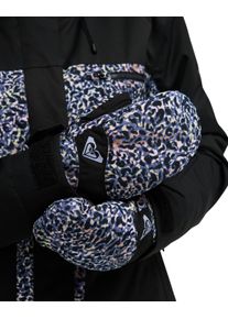 Snowboardhandschuhe Roxy "Roxy Jetty", Damen, Gr. XL, bunt (twilight lila wildin out), Kunstfaser, Handschuhe Snowboardhandschuhe