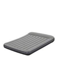 Bestway , Schwarz, Dunkelgrau , Metall, Kunststoff , 152x30x203 cm , RoHS, GS-gepr&uuml;ft , integrierte elektrische Pumpe, integriertes Kissen, beflockte Schlafseite ,