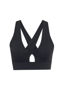Sport-BH FABLETICS "Fabletics BH OASIS TWIST SPORTS", Damen, Gr. XS, schwarz, Sportlich, BHs Sport-BH, mit Schl&uuml;ssellochausschnitt