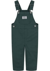 Latzhose LEVI'S KIDS, Jungen, Gr. 12M (80), N-Gr, gr&uuml;n (bistro gr&uuml;n), Obermaterial: 98% Baumwolle, 2% Elasthan, lang, Hosen Latzhose