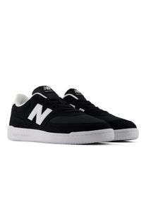 Sneaker New Balance "BB80", Damen, Gr. 42,5, schwarz, nb 103 wei&szlig;, Leder, Textil, Schuhe Sneaker
