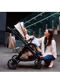 Kombi-Kinderwagen Kinderkraft "VESTO 2 - 2in1", Baby, beige (grau), Stahl, Kinderwagen Kombi-Kinderwagen