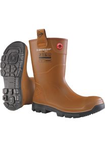 Sicherheitsstiefel Dunlop "Purofort RigPRO full safety" Gr. 46, braun, 46, Obermaterial: 100% Textilmaterial TEXMAT., Schuhe, Sicherheitsstiefel