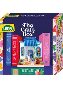 Kreativset LENA "The Craft Box, DIY Soft Clay Book Nook", bunt, Kreativsets, Kinder, Kreativset