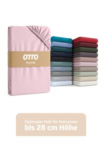 OTTO home "BLACKBERRY in PREMIUM und BASIC Qualit&auml;t, 100% Baumwolle" f&uuml;r hohe Matratzen bis 28 cm, Bettlaken, Spannbetttuch, Boxspring