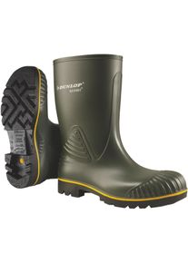 Gummistiefel Dunlop "Acifort Heavy Duty calf", Damen, Gr. 48, gr&uuml;n, Obermaterial: 100% Textilmaterial TEXMAT., Schuhe Gummistiefel