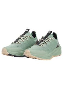 Wanderschuh Jack Wolfskin "PS TRAIL KNIT LOW W", Damen, Gr. 42, gr&uuml;n (gr&uuml;n zinnia), Synthetik, Schuhe Wanderschuh, Outdoorschuh, Trekkingschuh