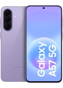 Samsung Smartphone "Galaxy A57 5G EE 256GB", Energieeffizienz: A, lila (awesome lila), 256 GB, Mobiltelefone, Smartphone