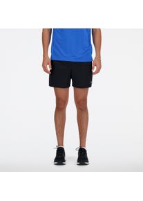 Laufshorts New Balance "SPORT ESSENTIAL SHORT 5", Herren, Gr. L, N-Gr, schwarz (schwarz (001)), Obermaterial: 100% Polyester, Hosen Laufshorts, f&uuml;r Laufen und Fitness, in sportlichem Stil, feuchtigkeitsabweisend