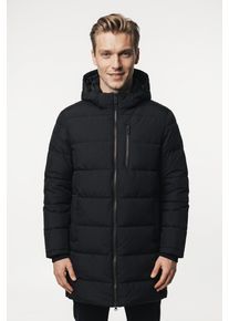 Funktionsjacke CMP "MAN PARKA FIX HOOD", Herren, Gr. 48, schwarz, Obermaterial: 100% Polyester. Futter: 100% Polyester. Wattierung: 100% Polyester, Jacken Funktionsjacke, wasserdicht, winddicht, atmungsaktiv