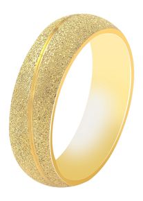 Partnerring Akzent "Luian, Ionenplattierung" Gr. 64, gold (goldfarbig), Fingerringe, Damen, 64, Edelstahl, Partnerring