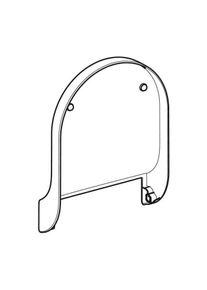 Geberit WC-Deckel 243503111 wei&szlig;-alpin, zu AquaClean Tuma