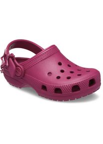 Clog Crocs "Classic Star Buckle Clog K", M&auml;dchen, Gr. 30, Croslite&trade;, royal pink, Schuhe Clog, Schlupfschuh, Hausschuh mit leicht genoppter Innensohle