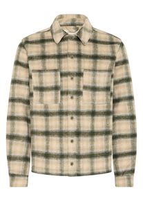 Hemdjacke Blend "Hemdjacke BHFAUST OVERSHIRT", Herren, Gr. S, gr&uuml;n (faust olive night), h&uuml;ftlang, Jacken Hemdjacke