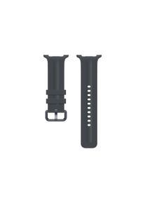 Samsung Smartwatch-Armband "Sport Band (S/M) f&uuml;r Galaxy Watch9 und Watch8", grau (schwarz), Uhrenarmb&auml;nder, Smartwatch-Armband