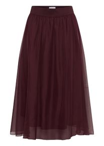 Midirock Saint Tropez "Damen Rock CoralSZ", Damen, Gr. XL, rot (port royale), Obermaterial: 100% Polyester PES., R&ouml;cke Midirock