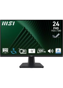MSI LED-Monitor "PRO MP245G", Energieeffizienz: E, schwarz, Monitore, neigbar, LED-Monitor