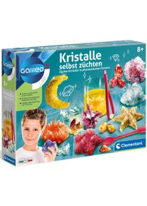 Experimentierkasten CLEMENTONI "Galileo, Kristalle selbst z&uuml;chten neu", bunt (wei&szlig;, neutral), Experimentierk&auml;sten, Kinder, Experimentierkasten, Made in Europe