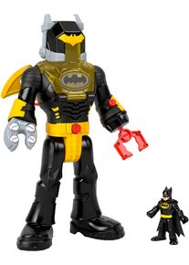 Actionfigur MATTEL "Imaginext DC Super Friends einsetzbarer Batman mit Exo-Anzug Roboter", bunt, Spielfiguren, KinderH:31,1cm, Kunststoff, Actionfigur, mit Licht und Sound sowie 4 Kampfzubeh&ouml;rteilen, H:31,1cm