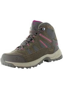 Wanderschuh Hi-Tec "Bandera Lite", Damen, Gr. 41, braun (taupe, dune, boysenberry), Obermaterial: 50% Rindsleder Leather cow. 50% Nylon NY., Schuhe Wanderschuh