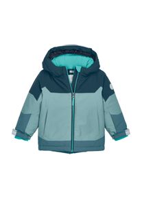 Skijacke "FISW 26 MNS SKI JCKT", Kinder, Gr. 98/104, gr&uuml;n, Obermaterial: 100% Polyester.Futter: 100% Polyester.Futter 2: 100% Polyester.F&uuml;llung: 100% Polyester, FIRST INSTINCT BY KILLTEC, Jacken Skijacke, Wasserdichte Skijacke mit verl&auml;ngerbaren &Auml;rmeln und Schneefang