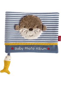 babyFEHN Greifspielzeug FEHN "Otter Theo, Fotoalbum Otter", bunt, Greifspielzeug, BabyB:20cm H:15cm, Greifspielzeug, B:20cm H:15cm