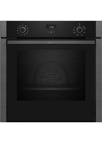Neff Backofen "B3ACE2AG3", Energieeffizienz: A+, grau (graphite, grau), B:59,4cm H:59,5cm T:54,8cm, Back&ouml;fen, Versenkbare Hide Backofent&uuml;r & schnelle EasyClean Reinigung, Backofen