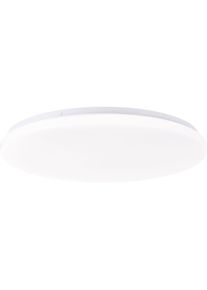 BRILLIANT LED Deckenleuchte "Troba", wei&szlig;, &Oslash; 49cm H: 7cm, 1 Stk., Leuchten, dimmbar, 4500 lm, 3000-6500 K, Fernbedienung, wei&szlig;, LED Deckenleuchte