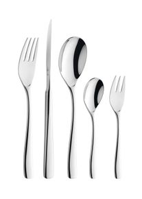 Besteck-Set CARL SCHMIDT SOHN "NAMUR 30-teiliges, Edelstahl rostfrei 18/10", silber, 30, Edelstahl 18/10, Essbesteck-Sets, Besteck-Set, Praktisches Komplett-Set f&uuml;r den t&auml;glichen Gebrauch