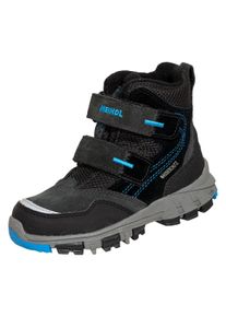 Wanderschuh Meindl "Polar Fox Junior", Kinder, Gr. 30, blau (sky, schwarz), Obermaterial: 100% Rindsleder Leather cow., Schuhe Wanderschuh