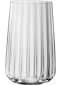 Longdrinkglas SPIEGELAU "LifeStyle", transparent, B:8,3cm H:13cm &Oslash;:8,3cm, Kristallglas, Trinkgef&auml;&szlig;e, Longdrinkglas, 510 ml, 4-teilig