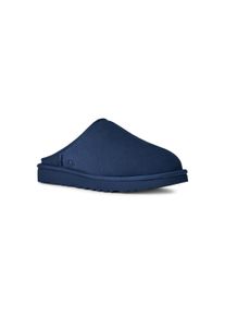 UGG Australia Clog UGG "UNISEX, M CLASSIC SLIP-ON", Herren, Gr. 7 (40), blau (deep ocean), Veloursleder, unifarben, Schuhe Clog, Schl&uuml;pfschuh, Hausschuh mit Lammfell-Innensohle