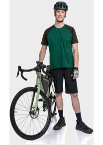 Sch&ouml;ffel Radtrikot SCH&Ouml;FFEL "CIRC Shirt Style Wetluga MNS", Herren, Gr. 56, gr&uuml;n (6995, gr&uuml;n), Oberstoff: 100% Polyester, Trikots Radtrikot