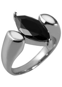 Fingerring Just "langlebig" Gr. 52, wei&szlig;, Fingerringe, Damen, 52, Edelstahl, Fingerring
