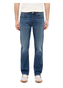 Thermojeans Mustang "Tramper Straight Thermo", Herren, Gr. 33, L&auml;nge 30, medium schwarz, Denim/Jeans, Obermaterial: 82% Baumwolle, 16% Polyester, 2% Elasthan, straight fit lang, Jeans Thermojeans, von innen angeraut, Straight Fit
